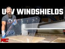 Vented Full Windshield Scratch Resistant Bolt On Roof Polaris RZR Pro R (2022) Rough Country