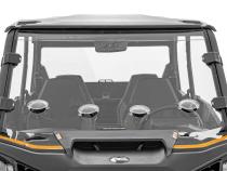 Vented Full Windshield Scratch Resistant Can-Am Commander XT (21-22) Rough Country