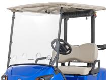 Vented Full Windshield Scratch Resistant Yamaha Drive2 Golf Cart (2022) Rough Country