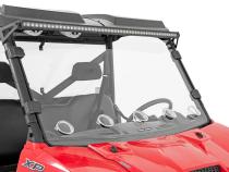 Polaris Scratch Resistant Full Vented Windshield For 16-18 Ranger 1000XP and 13-20 Ranger 900XP Rough Country