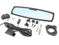 UTV Aluminum Rear View with Mirror Dome Light 1.75-2 Inch Mount Rough Country