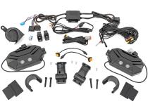 UTV Aluminum Side Mirrors Blinker Kit 1.5-2 Roll Cage Universal Rough Country