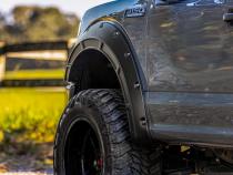Defender Pocket Fender Flares Flat Black Ford F-150 2WD/4WD (15-20) Rough Country