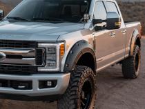 Defender Pocket Fender Flares Absolute Black Ford Super Duty (17-22) Rough Country