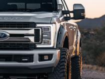Defender Pocket Fender Flares Agate Black Ford Super Duty (17-22) Rough Country