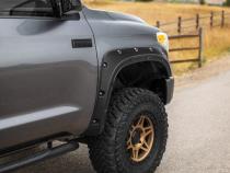 Defender Pocket Fender Flares Flat Black Toyota Tundra 2WD/4WD (14-21) Rough Country