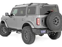 AL2 Drop Steps 4-Door Ford Bronco 4WD (21-23) Rough Country