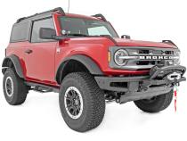 AL2 Drop Steps 2-Door Ford Bronco 4WD (21-23) Rough Country