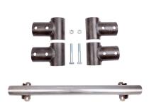 Tacoma Long Bed Pack Rack Accessory Bar 95-04 Toyota Tacoma Pair 1 No Mount and 1 Hi-Lift Mount All Pro Off Road