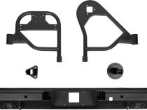 16-23 Toyota Tacoma Dual Swing Out Bumper Black Powdercoat All Pro Off Road