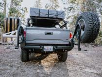 16-23 Toyota Tacoma Dual Swing Out Bumper Black Powdercoat All Pro Off Road