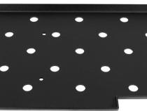16-23 Toyota Tacoma Gas Tank Skid Plate Double Cab Long Bed Black Powdercoat All Pro Off Road