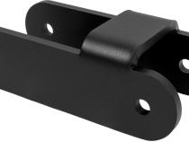15-22 Chevy Colorado and 15-22 GMC Canyon Rear 2 Inch Lift Shackles Black Powdercoat All Pro Off Road