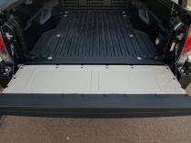 05-23 Toyota Tacoma Overland Tailgate Table Smooth Surface Gray All Pro Off Road