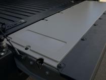 05-23 Toyota Tacoma Overland Tailgate Table Divided Cutting Board Gray All Pro Off Road