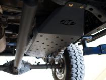 05-15 Toyota Tacoma Gas Tank Skid Plate Access Cab Short or Long Bed Black Powdercoat All Pro Off Road