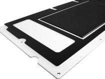 05-23 Toyota Tacoma Overland Tailgate Table Divided Cutting Board Black/White All Pro Off Road