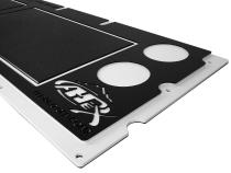 05-23 Toyota Tacoma Overland Tailgate Table Divided Cutting Board Black/White All Pro Off Road