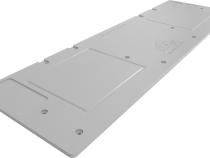 19-23 Jeep Gladiator Overland Tailgate Table Divided Cutting Board Gray All Pro Off Road