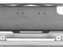 16-23 Toyota Tacoma Low Profile Front Bumper Aluminum Bare Center Hoop All Pro Off Road