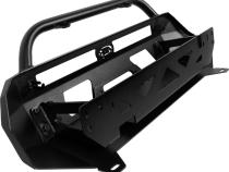 16-23 Toyota Tacoma Low Profile Front Bumper Aluminum Black Powdercoat Center Hoop All Pro Off Road
