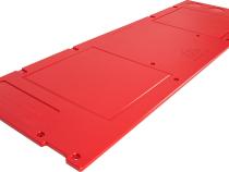 04-08 Ford F-150 Overland Tailgate Table Divided Cutting Board Red All Pro Off Road