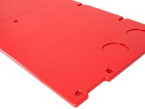 04-08 Ford F-150 Overland Tailgate Table Smooth Surface Red All Pro Off Road
