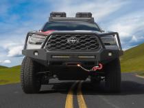 16-23 Toyota Tacoma APEXG3N Front Bumper Steel Black Powdercoat Full Hoop All Pro Off Road