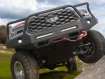 16-23 Toyota Tacoma APEXG3N Front Bumper Steel Black Powdercoat Full Hoop All Pro Off Road