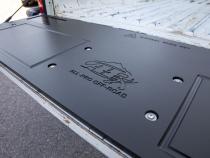 95-04 Toyota Tacoma Overland Tailgate Table Divided Cutting Board Black All Pro Off Road