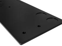 95-04 Toyota Tacoma Overland Tailgate Table Smooth Surface Black All Pro Off Road