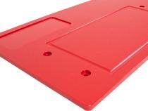 95-04 Toyota Tacoma Overland Tailgate Table Divided Cutting Board Red All Pro Off Road