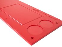 84-88 Toyota 4Runner Overland Tailgate Table Divided Cutting Board Red All Pro Off Road