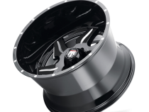 Ninja AT163 Gloss Black Milled 20X12 6-139.7 -44MM 106.1MM Off Road Wheels American Truxx