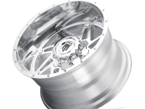 Warrior AT165 Polished 20X12 5-127/5-139.7 -44MM 78.1MM Off Road Wheels American Truxx