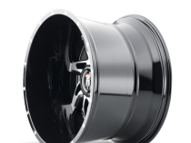 Spyder AT183 Gloss Black Machined 22X14 8-180 -76MM 125.2MM Off Road Wheels American Truxx