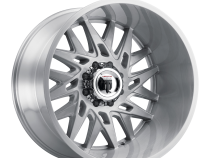 DNA AT184 Brushed Milled 22X12 5-127 -44MM 78.1MM Off Road Wheels American Truxx