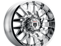 DNA AT184 Chrome 20X9 5-127 0MM 78.1MM Off Road Wheels American Truxx