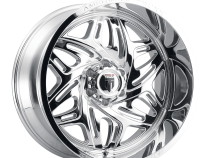 Euphoria AT1914 Chrome 22X12 5-127 -44MM 78.1MM Off Road Wheels American Truxx