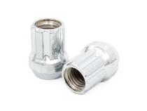 M14X1.5 Wheel Installation Kit w/Lug Nuts and Socket Key Chrome Open End 24-Count Rough Country