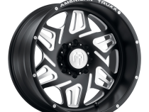Forged Orion ATF1908 Matte Black Milled 24X14 6-139.7 -76MM 106.1MM Off Road Wheels American Truxx Forged