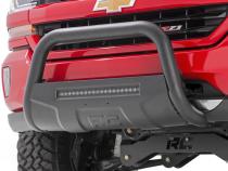 15-Up Colorado/Canyon Bull Bar w/LED Light Bar Black Rough Country