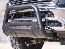 RAM 19-20 1500 Bull Bar w/LED Light Bar Black Rough Country