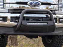 Ford 17-20 F-250 Bull Bar w/LED Light Bar Black Rough Country