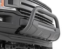 Ford 04-23 F-150 Bull Bar w/LED Light Bar Black Rough Country