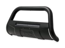 Nissan 05-19 Frontier Bull Bar w/LED Light Bar Black Rough Country