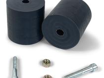 Jeep Wrangler 3 1/4 Inch Tall Front Bump Stops 1984+ TJ/LJ/XJ/ZJ/JK/JL/JT Clayton Off Road