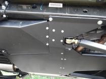 Jeep Wrangler Gas Tank Skid Plate Hardware 2007-2018 JK 2/4 Door Clayton Off Road