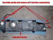 Jeep Wrangler Gas Tank Skid Plate Only 2007-2018 JK 4 Door Only Clayton Off Road