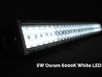 14 Inch Spot Dual Row 5D Optic OSRAM LED Bar Cali Raised LED